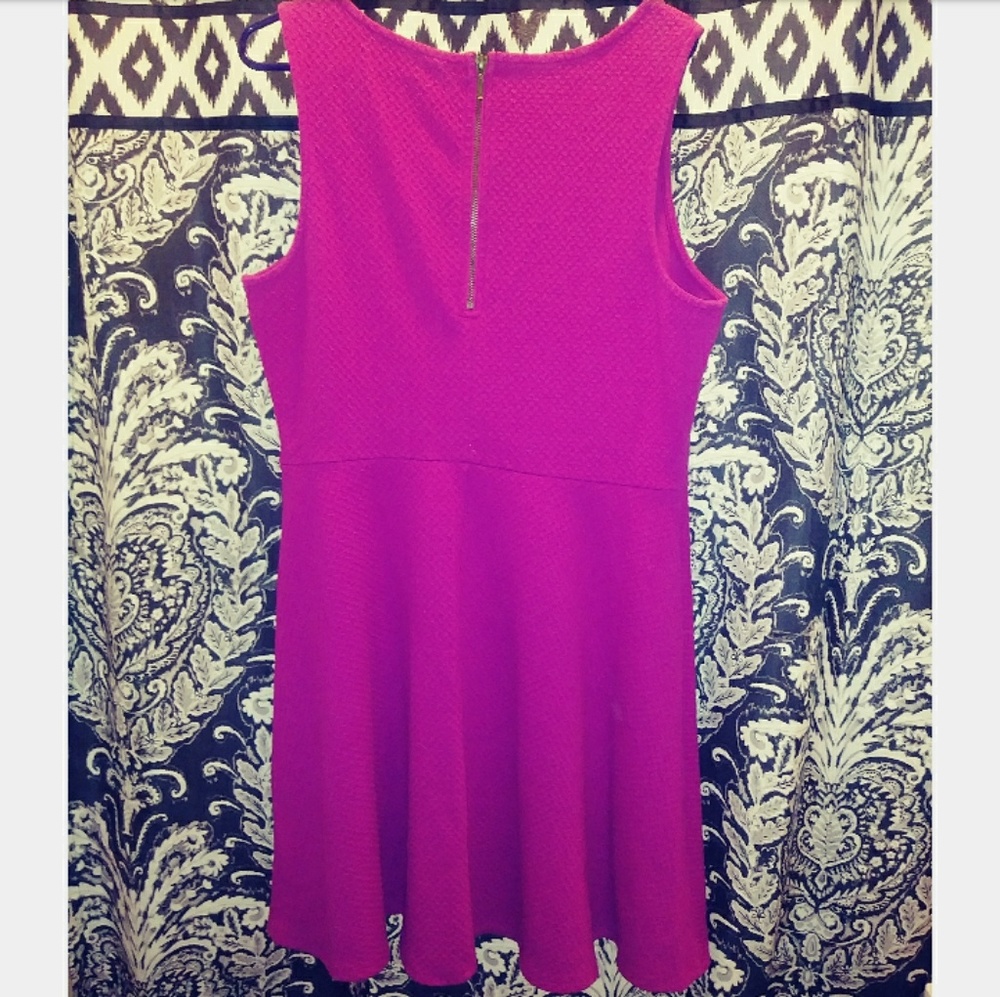OldNavy Hot Pink Textured Mini dress